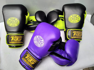 PRO-FIGHT BOXING GLOVES-LEATHER