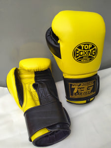 PRO FIGHT BOXING GLOVES-LEATHER