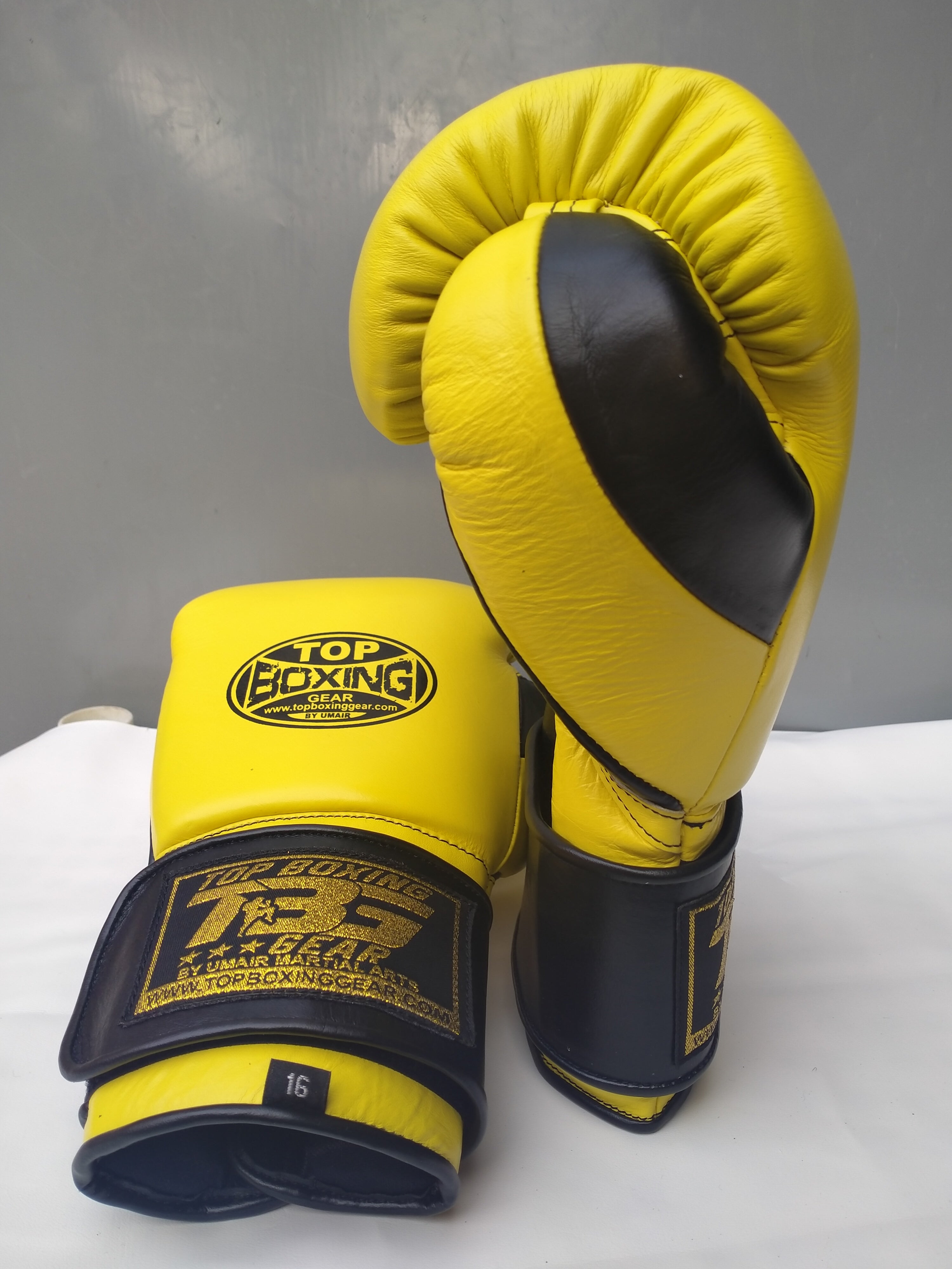 PRO FIGHT BOXING GLOVES-LEATHER