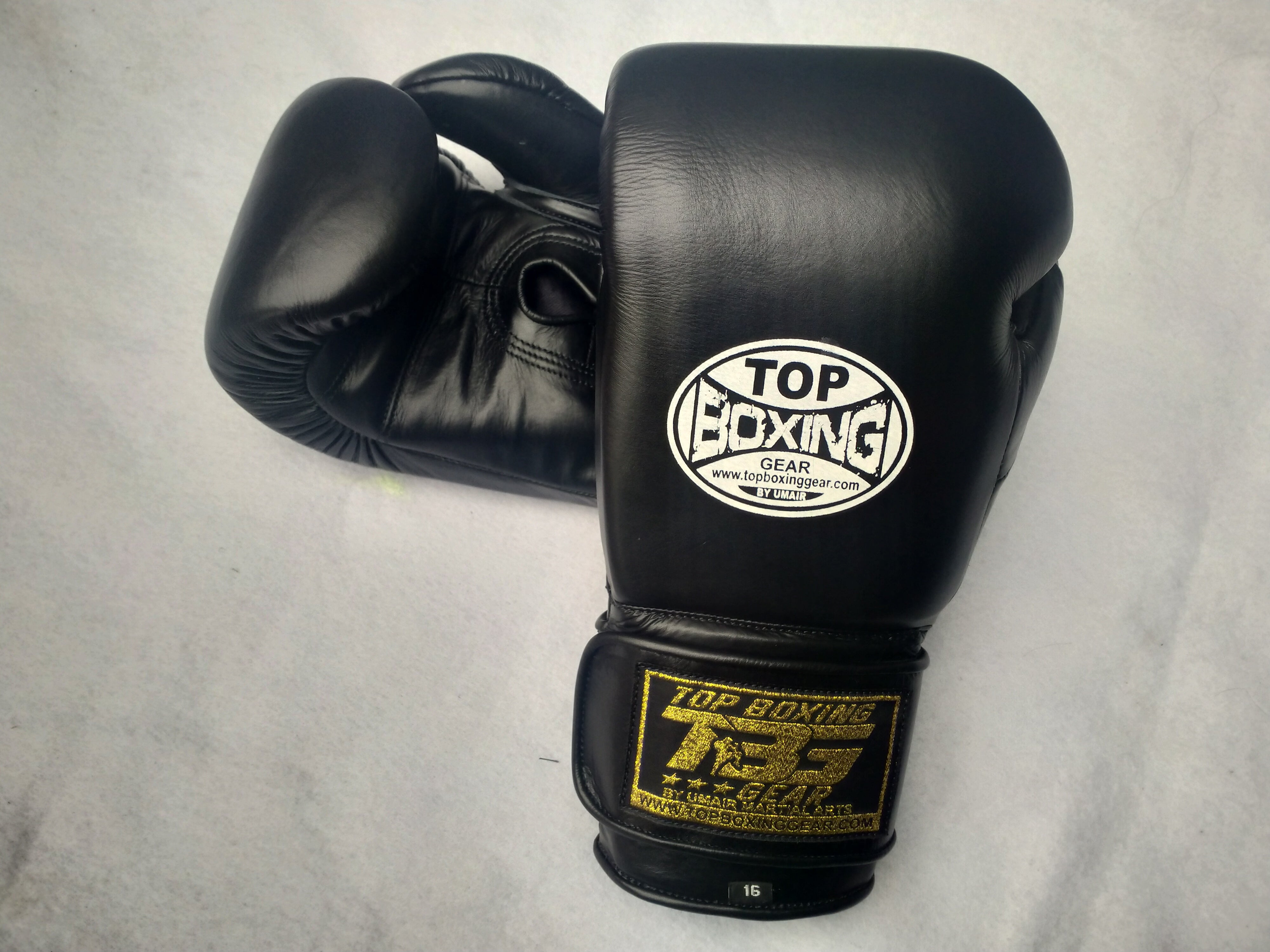 PRO FIGHT BOXING GLOVES-LEATHER