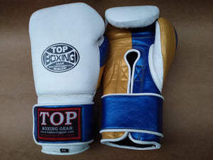 PRO FIGHT BOXING GLOVES-LEATHER