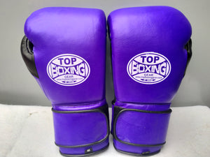 PRO-FIGHT BOXING GLOVES-LEATHER