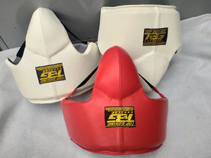 TOP FIGHTER ABDOMINAL GUARD-LEATHER