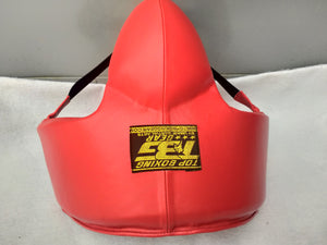 TOP FIGHTER ABDOMINAL GUARD-LEATHER