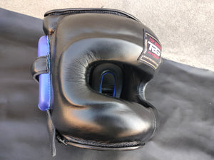 Top Boxing Completion -Leather Nose Bar Head Gear