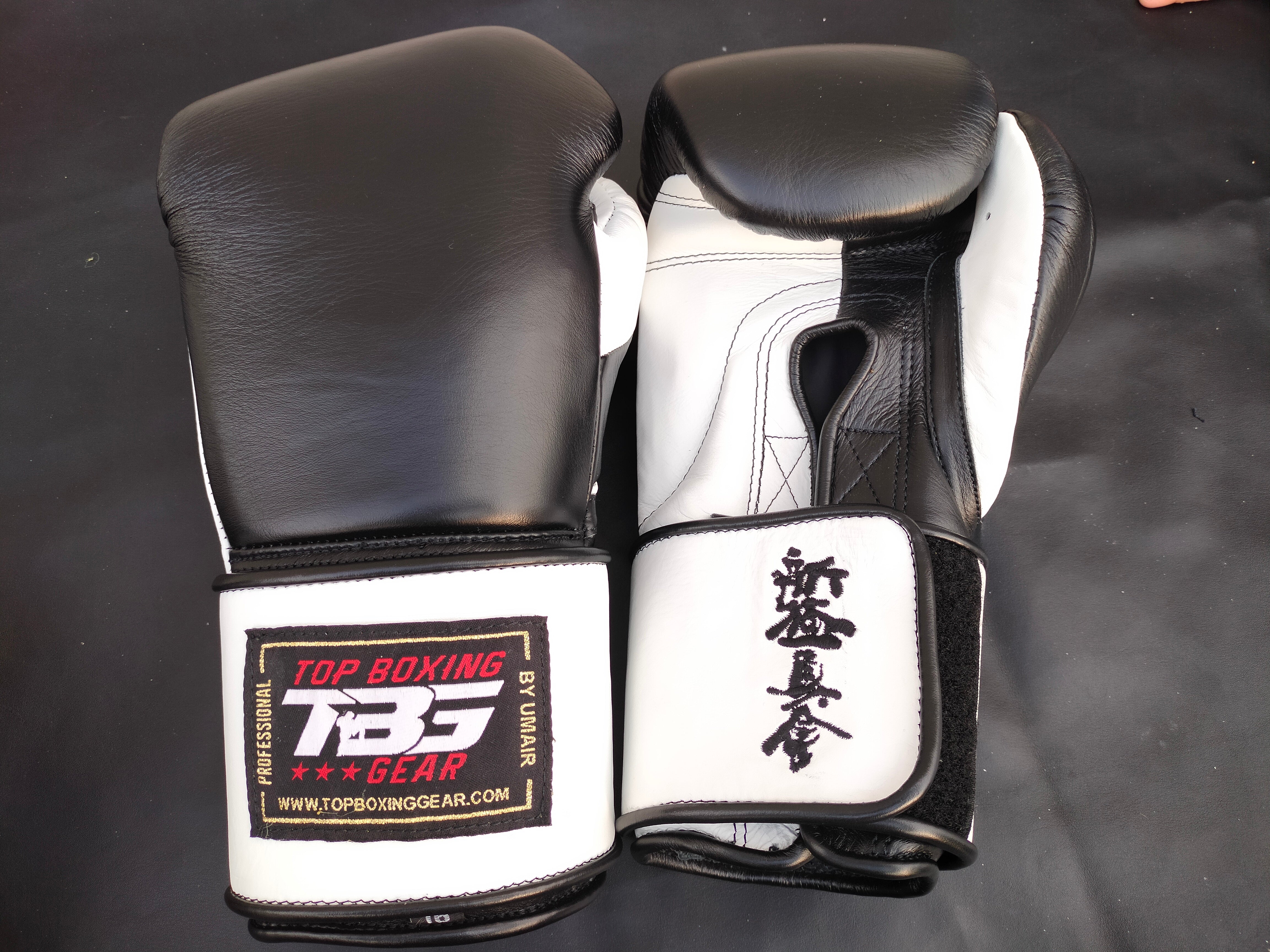 Boxing Gloves -Leather Top sparring