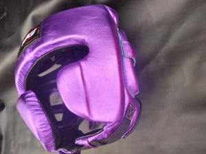 Top Boxing Head Gear -Leather