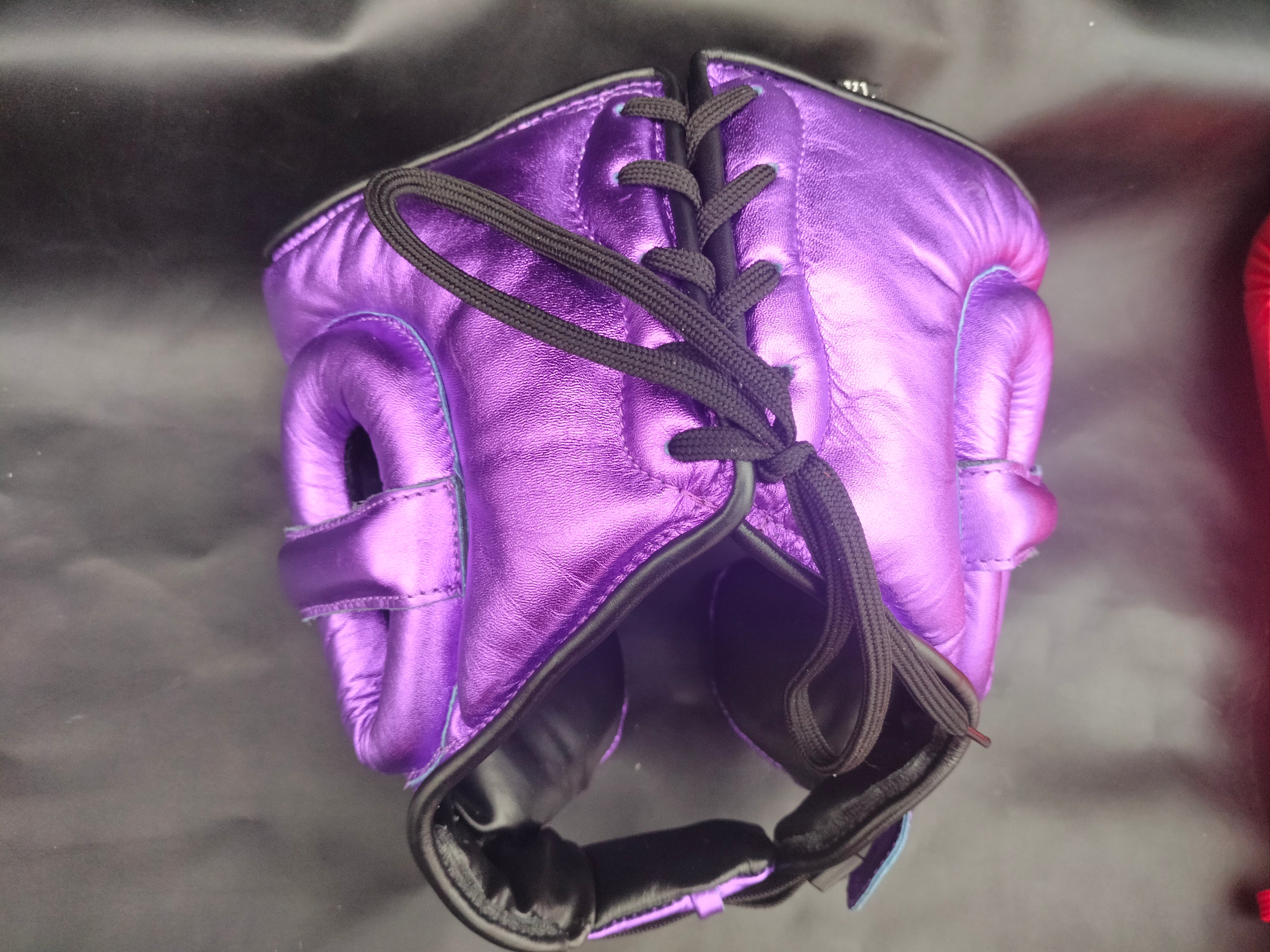 Top Boxing Head Gear -Leather