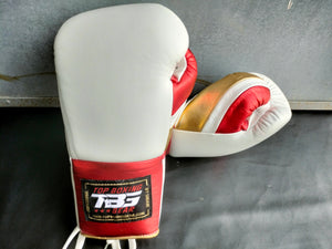 Boxing Gloves -leather Top pro fight
