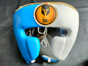 Top Boxing Competition -Leather Head Gear