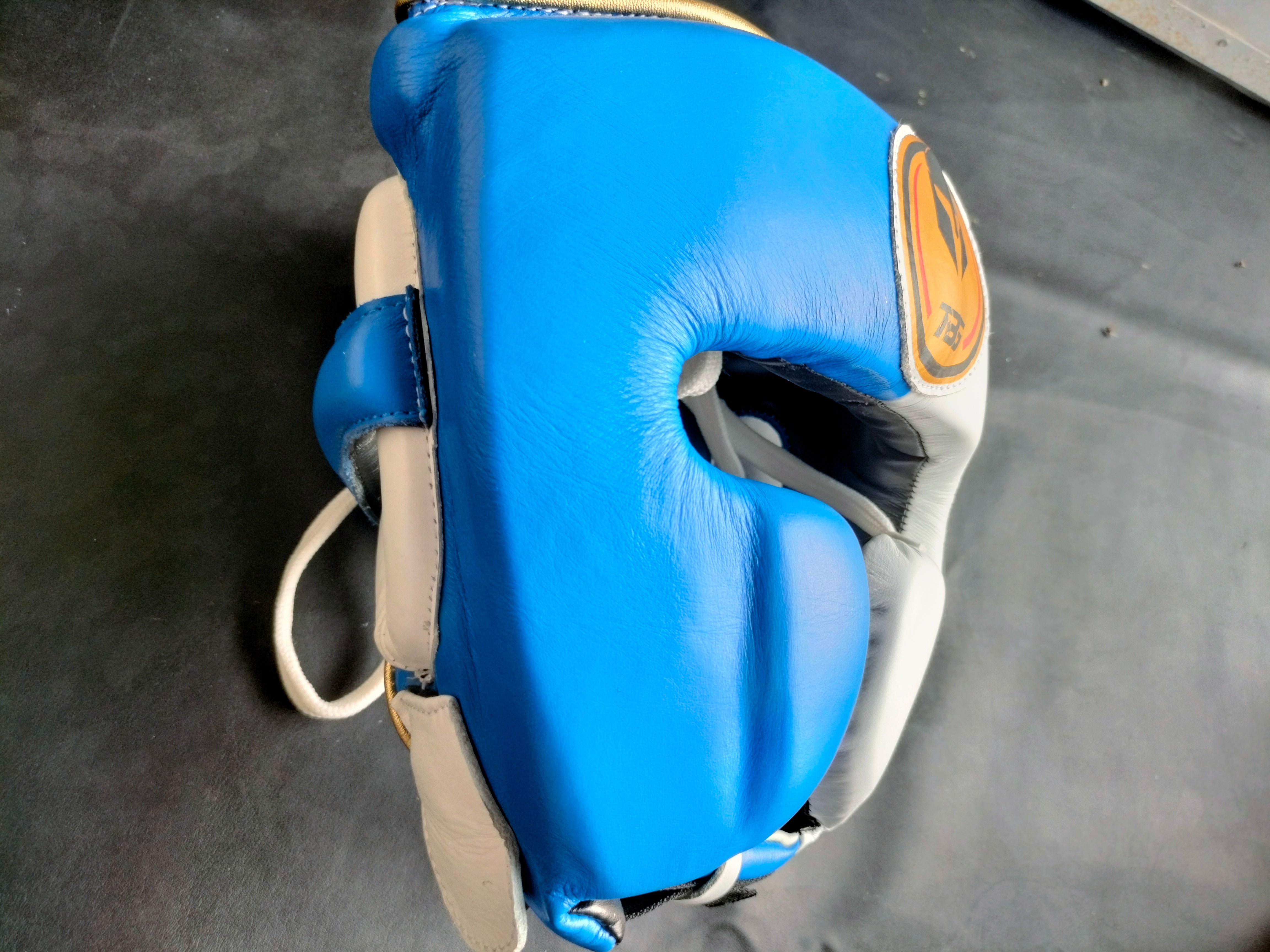 Top Boxing Competition -Leather Head Gear