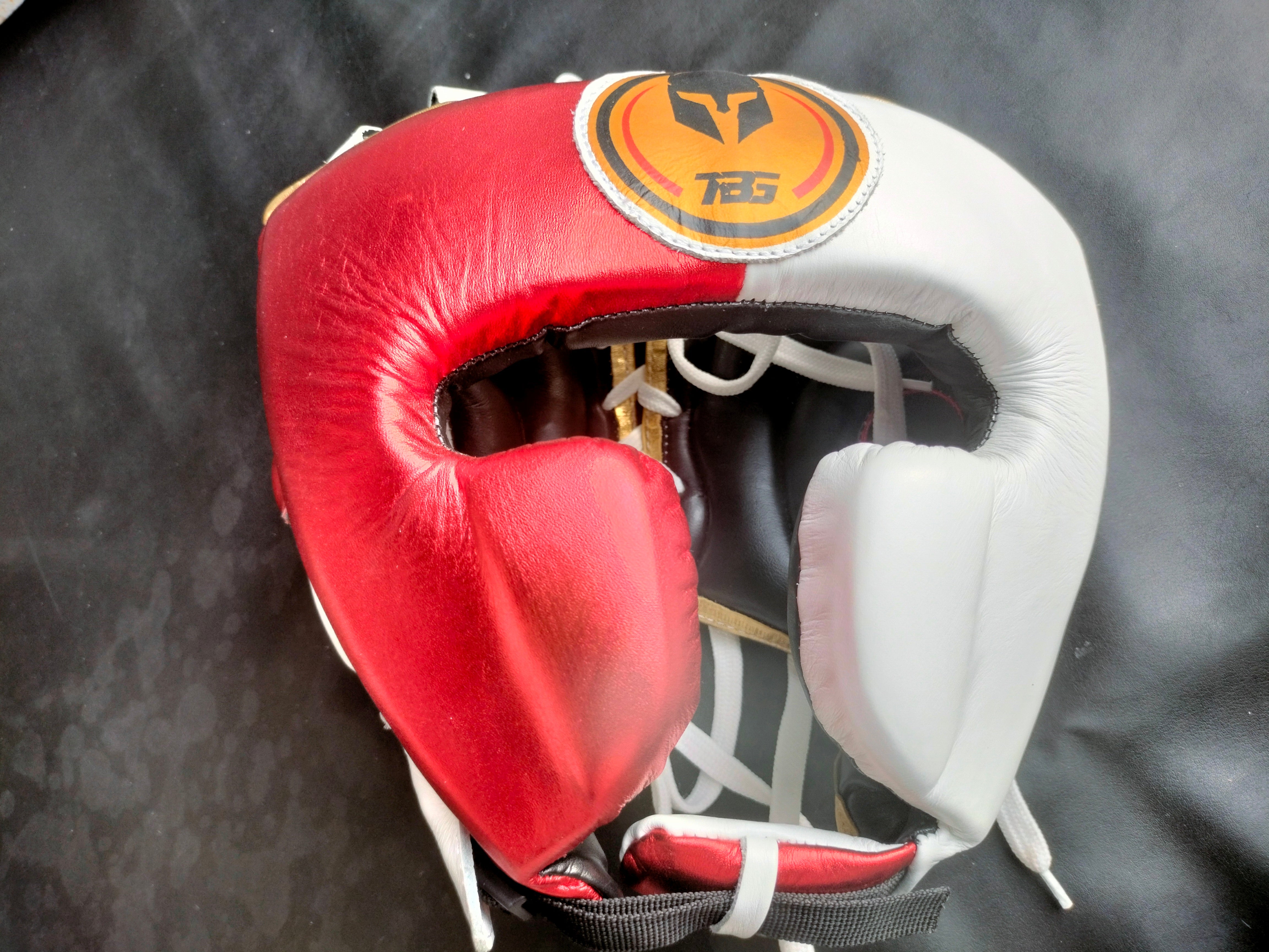 Top Boxing Competition -Leather Head Gear