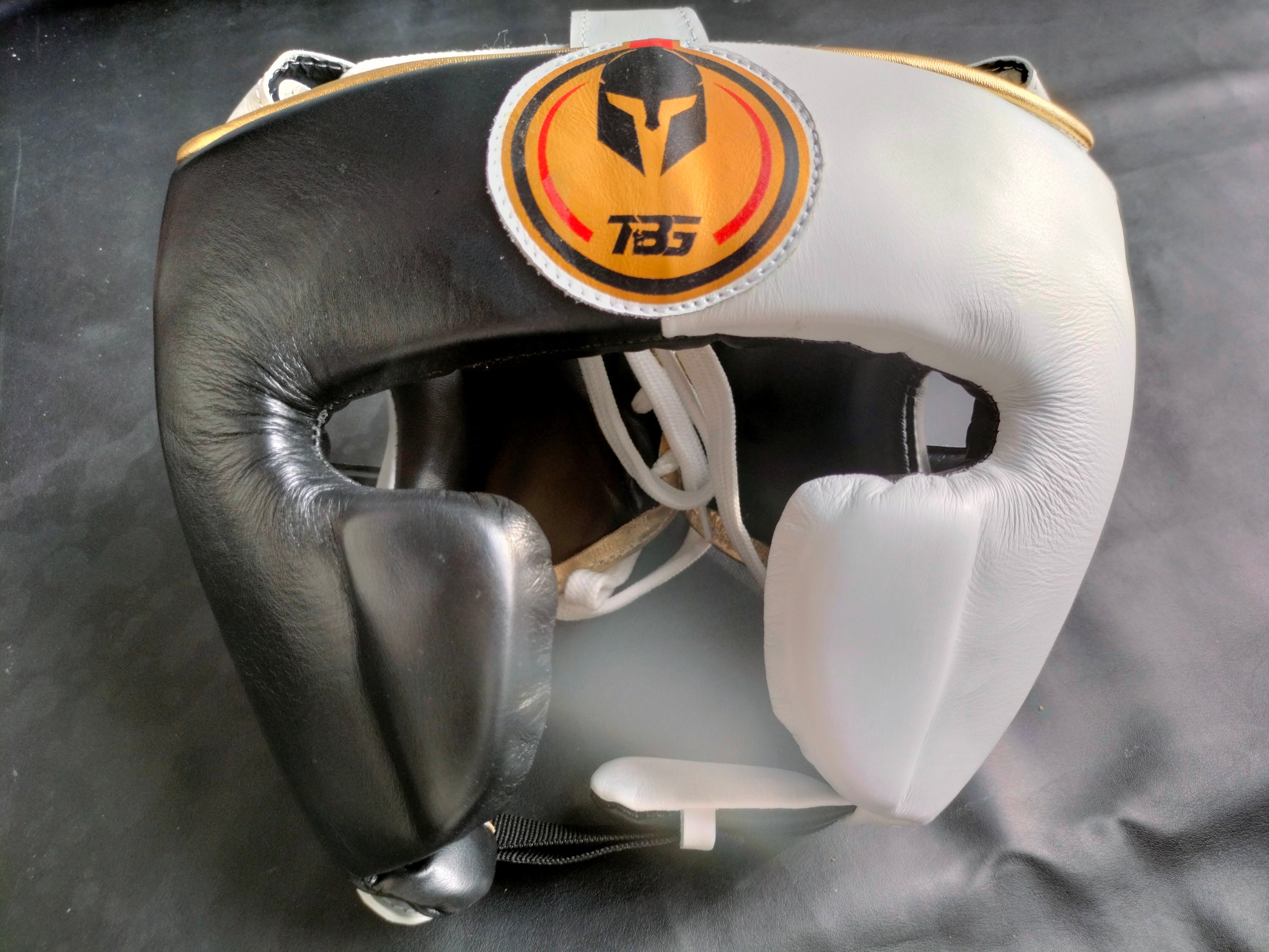 Top Boxing Competition -Leather Head Gear