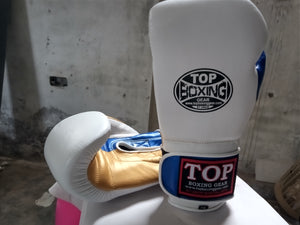 PRO FIGHT BOXING GLOVES-LEATHER